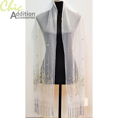 Beaded Shawl 6301-A